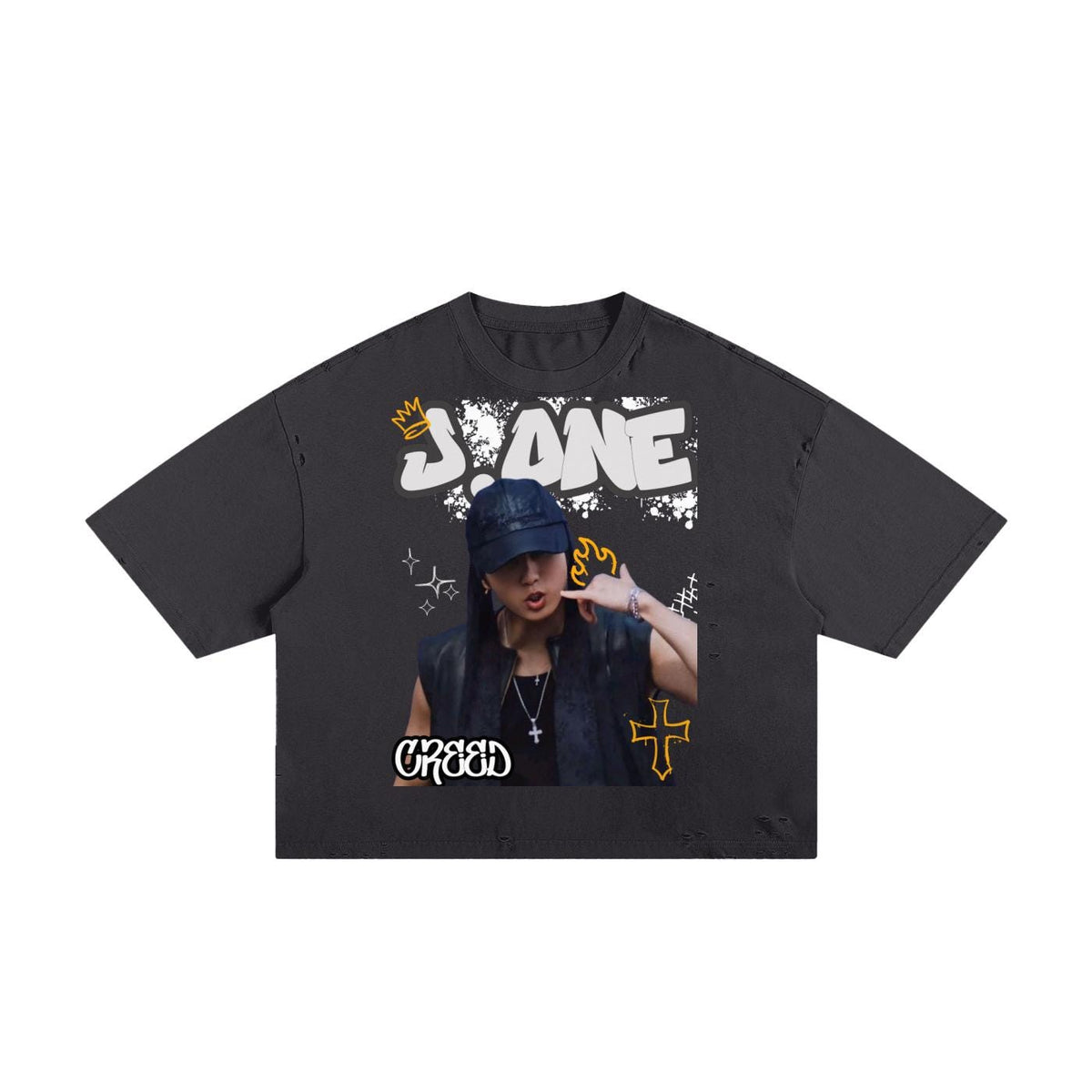 Stray Kids Inspired Han Boxy Tee Graphic Tee | K-Pop Streetwear | Y2K K-Pop Shirt | Fan Made Stray Kids Shirt | Concert Outfit