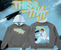 Stray Kids I.N. Inspired “THIS AND THAT” Cropped Hoodie | K-Pop Streetwear | Fan Made Hoodie | Concert Outfit | K-Pop Gift