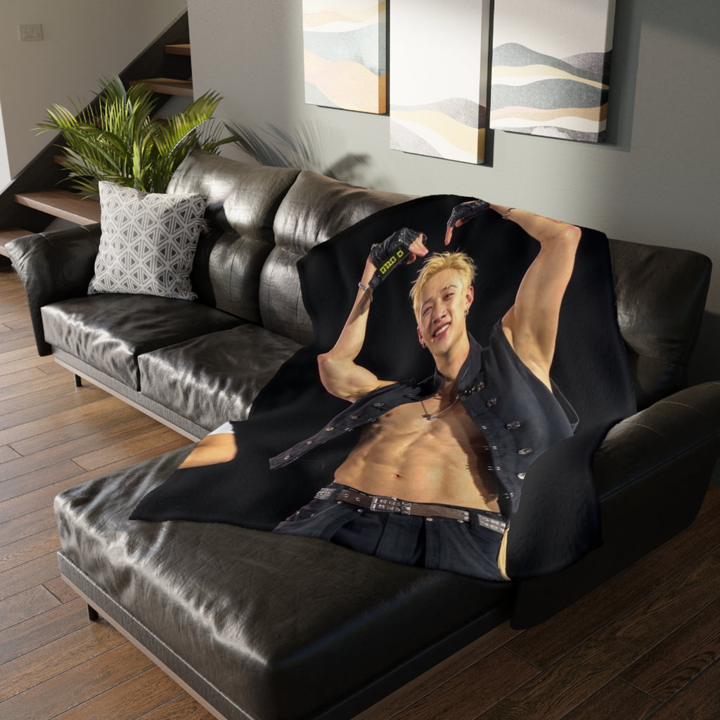 “Calm Down He’s Just My Bias” K-Pop Fan Blanket