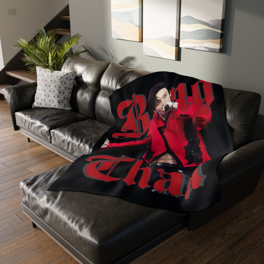 Calm Down He’s Just My Bias” K-Pop Fan Blanket