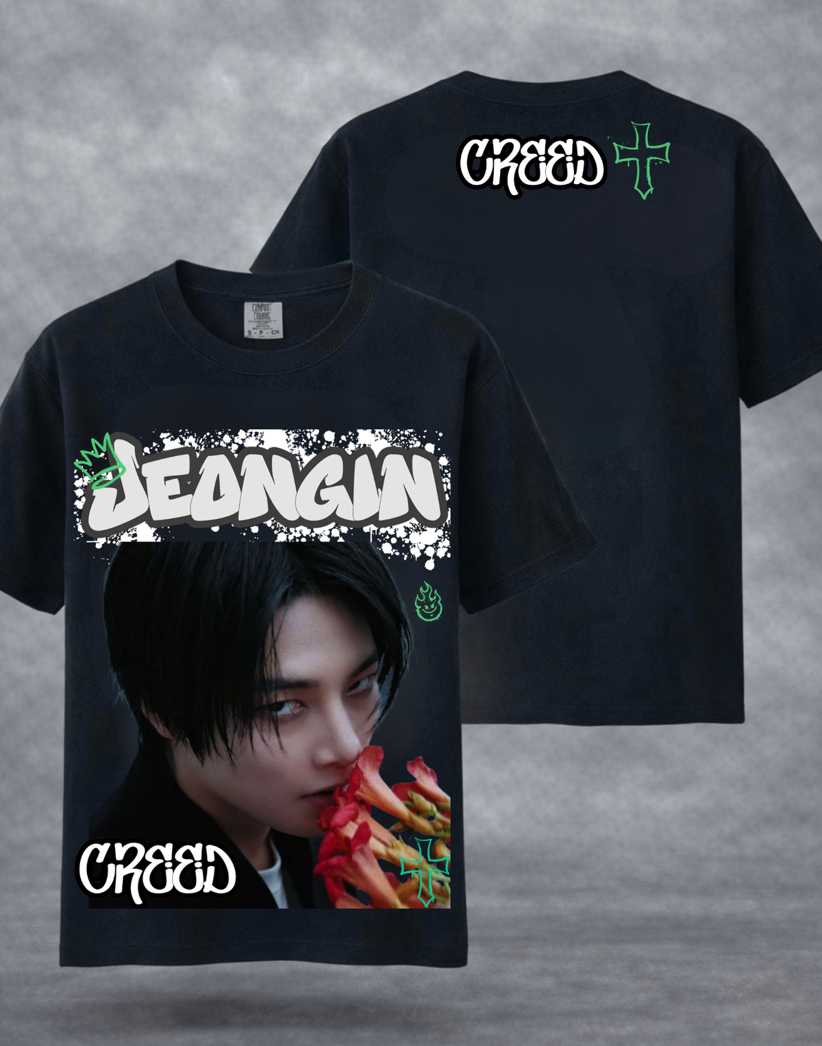 Stray Kids I.N CREED Inspired Graphic Tee | K-Pop Streetwear | Y2K K-Pop Shirt | Fan Made Stray Kids Shirt | Concert Outfit