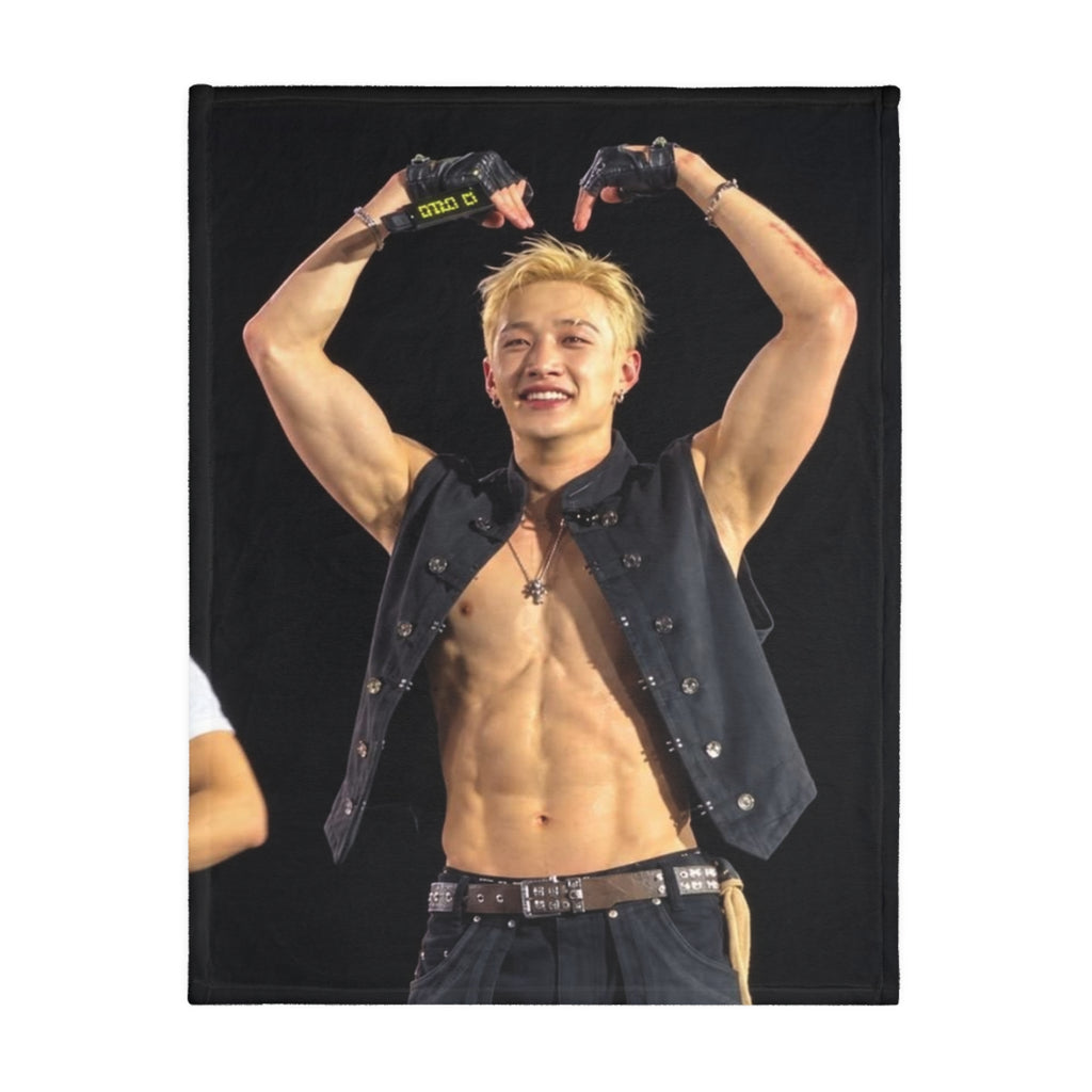 “Calm Down He’s Just My Bias” K-Pop Fan Blanket