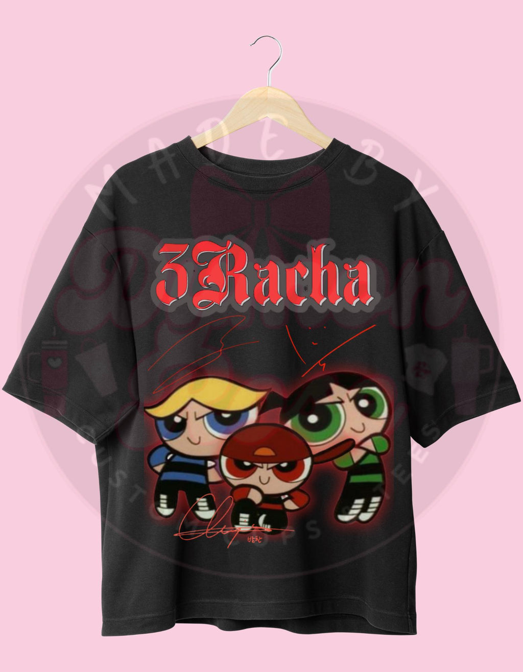 3RACHA Mashup T-Shirt: Stray Kids Kpop Tee, Vintage Streetwear