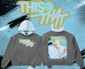 Stray Kids Bang Chan Inspired “THIS AND THAT” Cropped Hoodie | K-Pop Streetwear | Fan Made Hoodie | Concert Outfit | K-Pop Gift