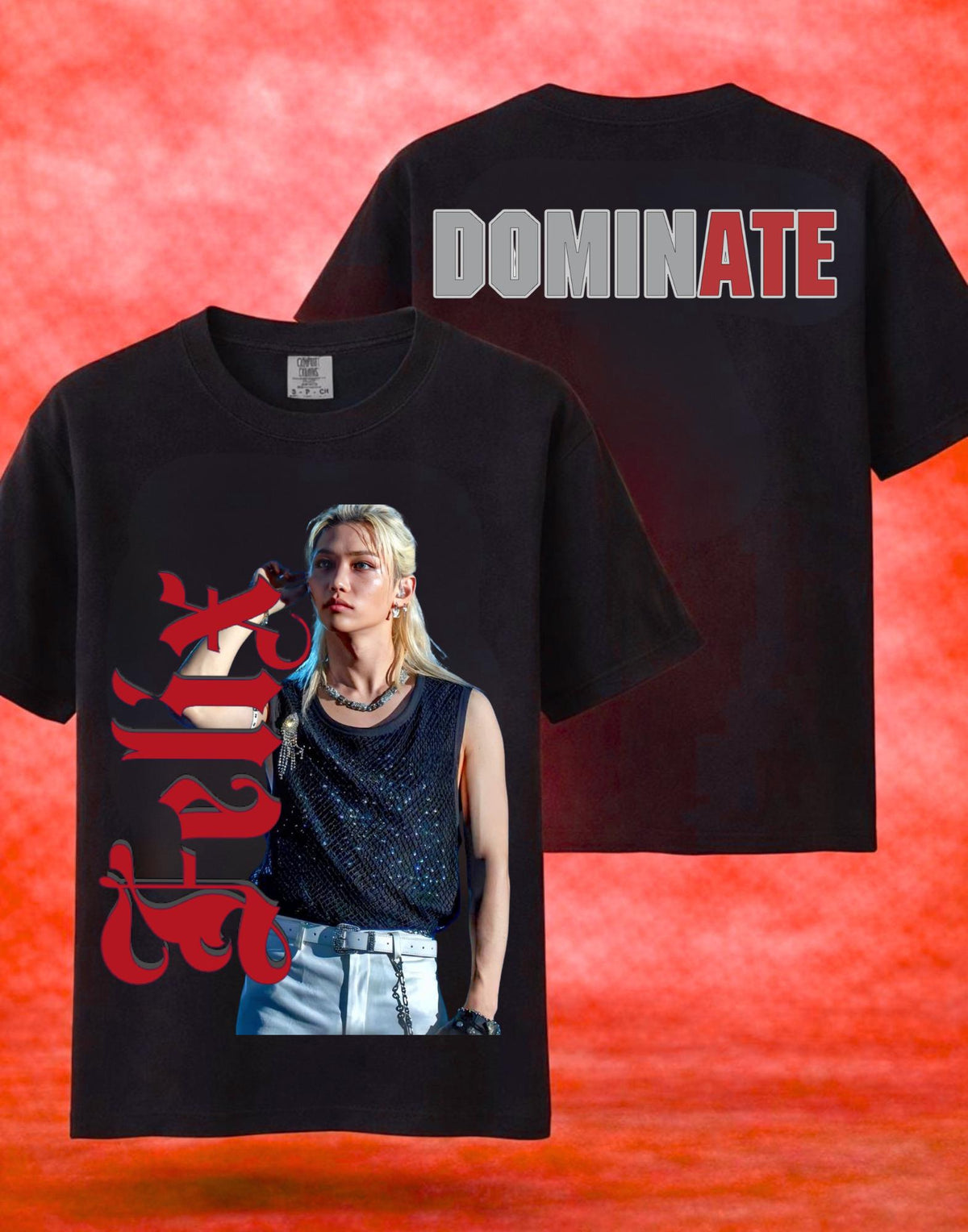 Stray Kids DOMINATE Concert Tee, Kpop Fan Merch Shirt