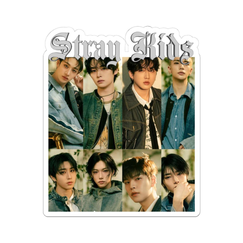 STRAY KIDS Inspired Vinyl Stickers | Cute Aesthetic Waterproof Decals | Laptop, Water Bottle & Journal Stickers | Fan-Inspired Gift