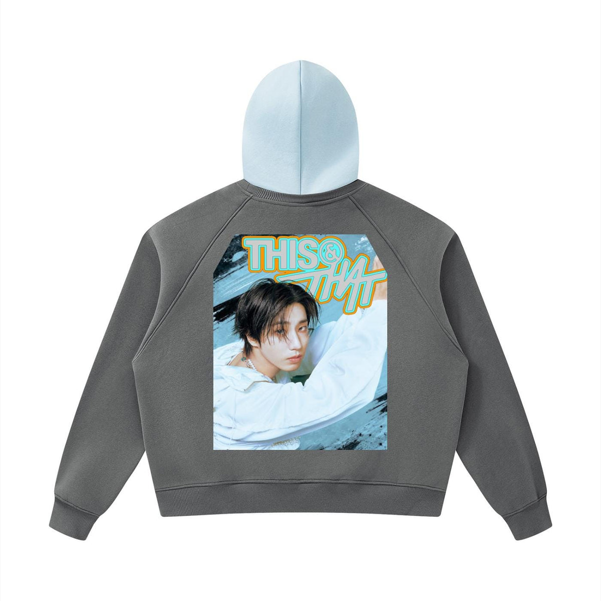 Stray Kids Han Inspired “THIS AND THAT” Cropped Hoodie | K-Pop Streetwear | Fan Made Hoodie | Concert Outfit | K-Pop Gift