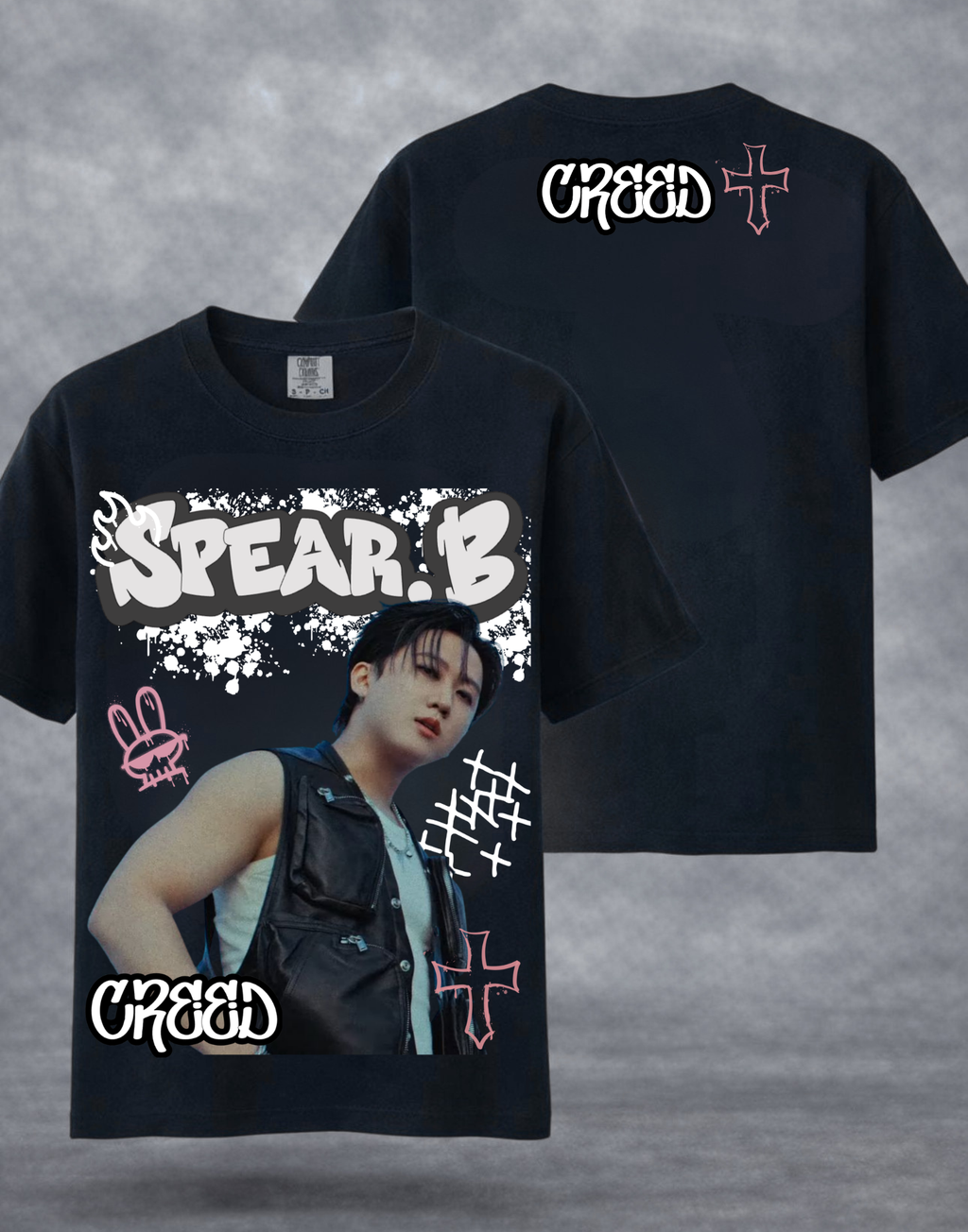 Stray Kids Inspired Changbin Boxy Graphic Tee | K-Pop Streetwear | Y2K K-Pop Shirt | Fan Made Stray Kids Shirt | Concert Outfit