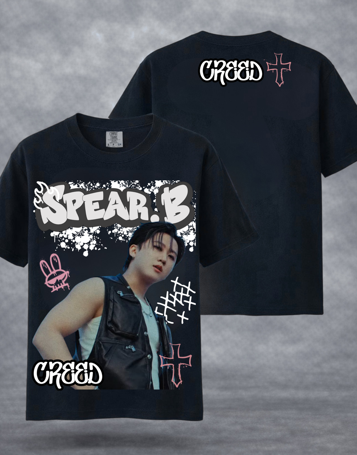 Stray Kids Inspired Changbin Boxy Graphic Tee | K-Pop Streetwear | Y2K K-Pop Shirt | Fan Made Stray Kids Shirt | Concert Outfit
