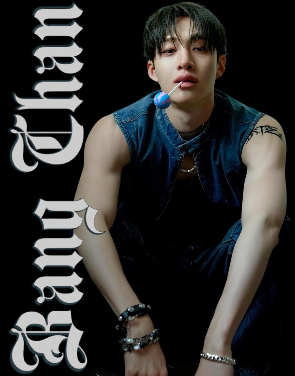 Bang Chan Stray Kids T-Shirt: Vintage Kpop Graphic Tee