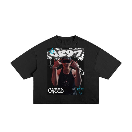 Boxy Tee Stray Kids Creed Bang Chan Inspired Graphic Tee | K-Pop Streetwear | Y2K K-Pop Shirt | Fan Made Stray Kids Shirt | Concert Outfit