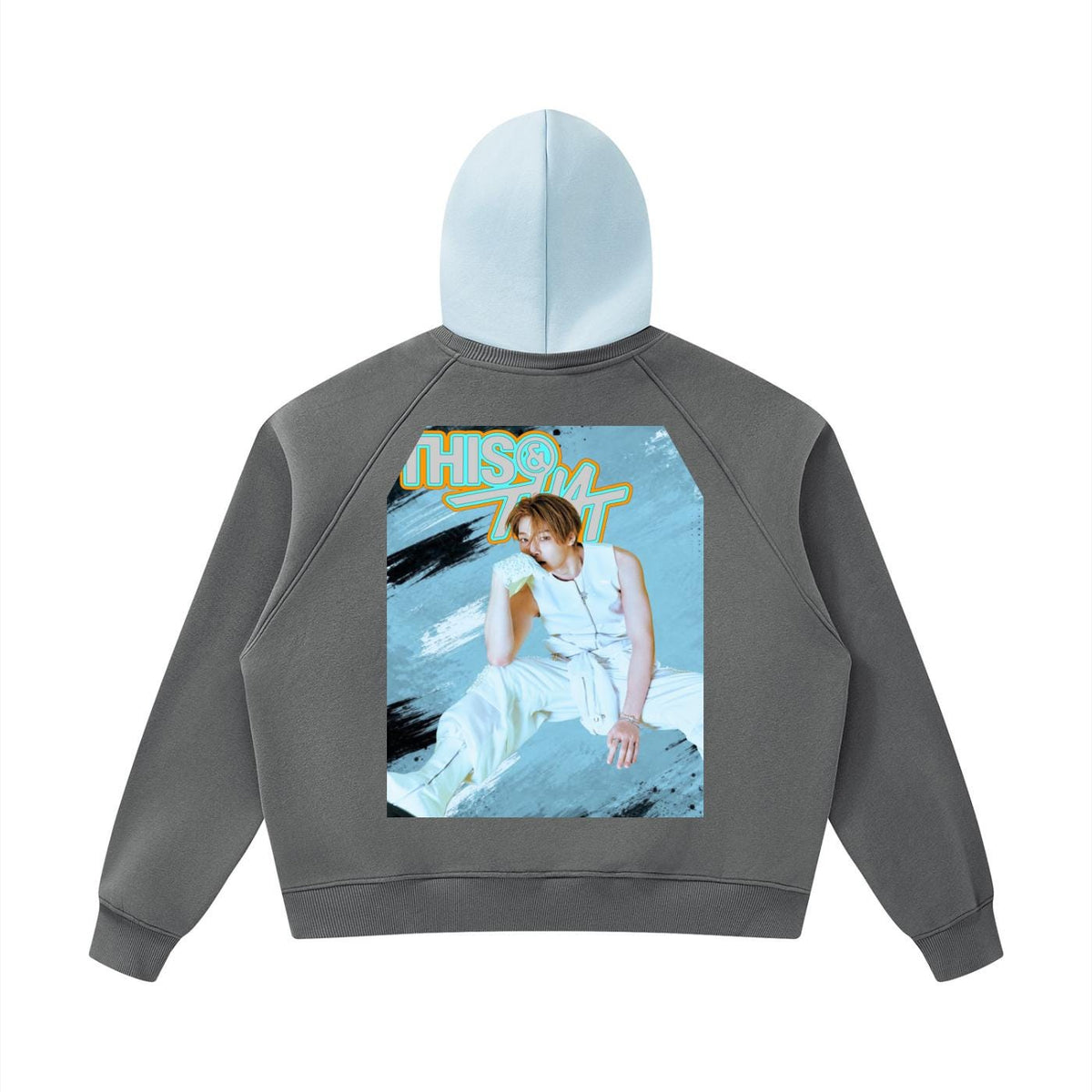Stray Kids I.N. Inspired “THIS AND THAT” Cropped Hoodie | K-Pop Streetwear | Fan Made Hoodie | Concert Outfit | K-Pop Gift