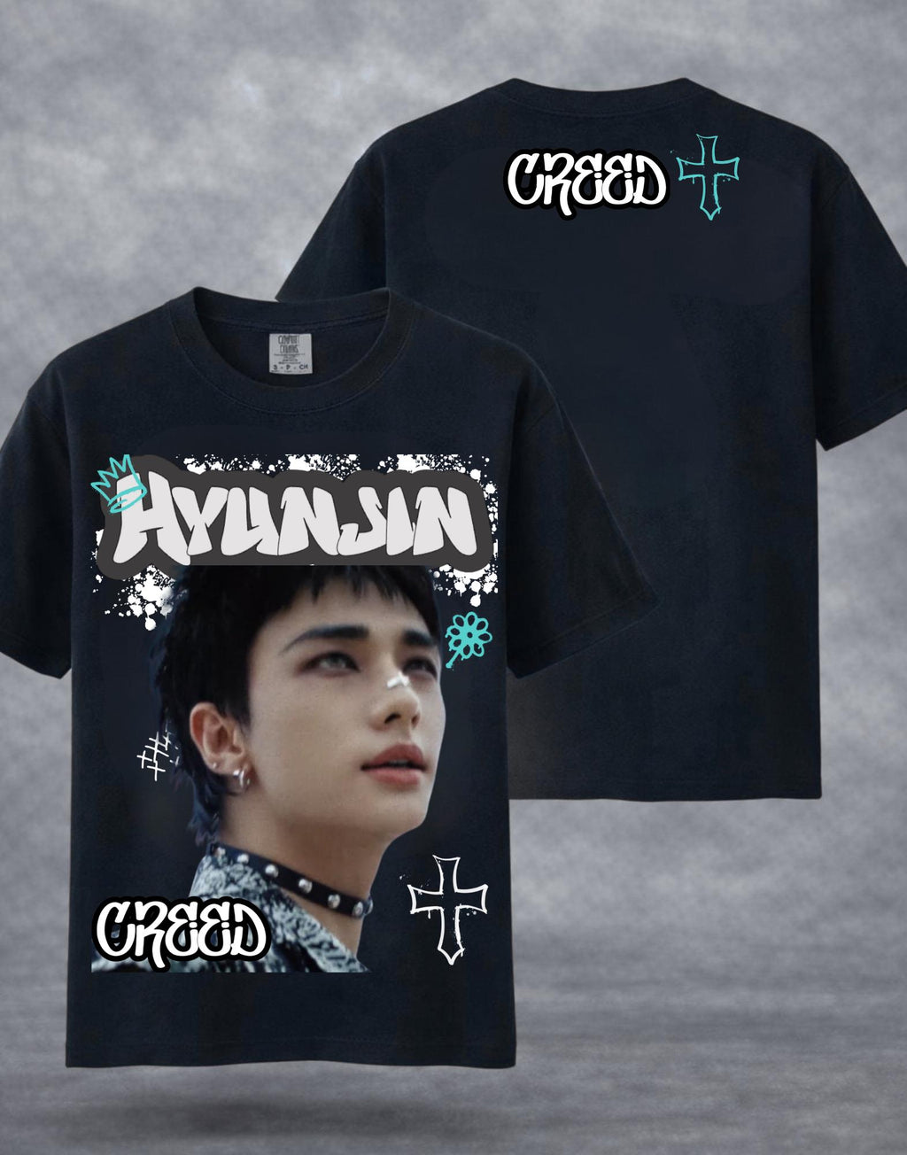 Stray Kids Creed MV Graphic Tee, Kpop Concert Fan Shirt