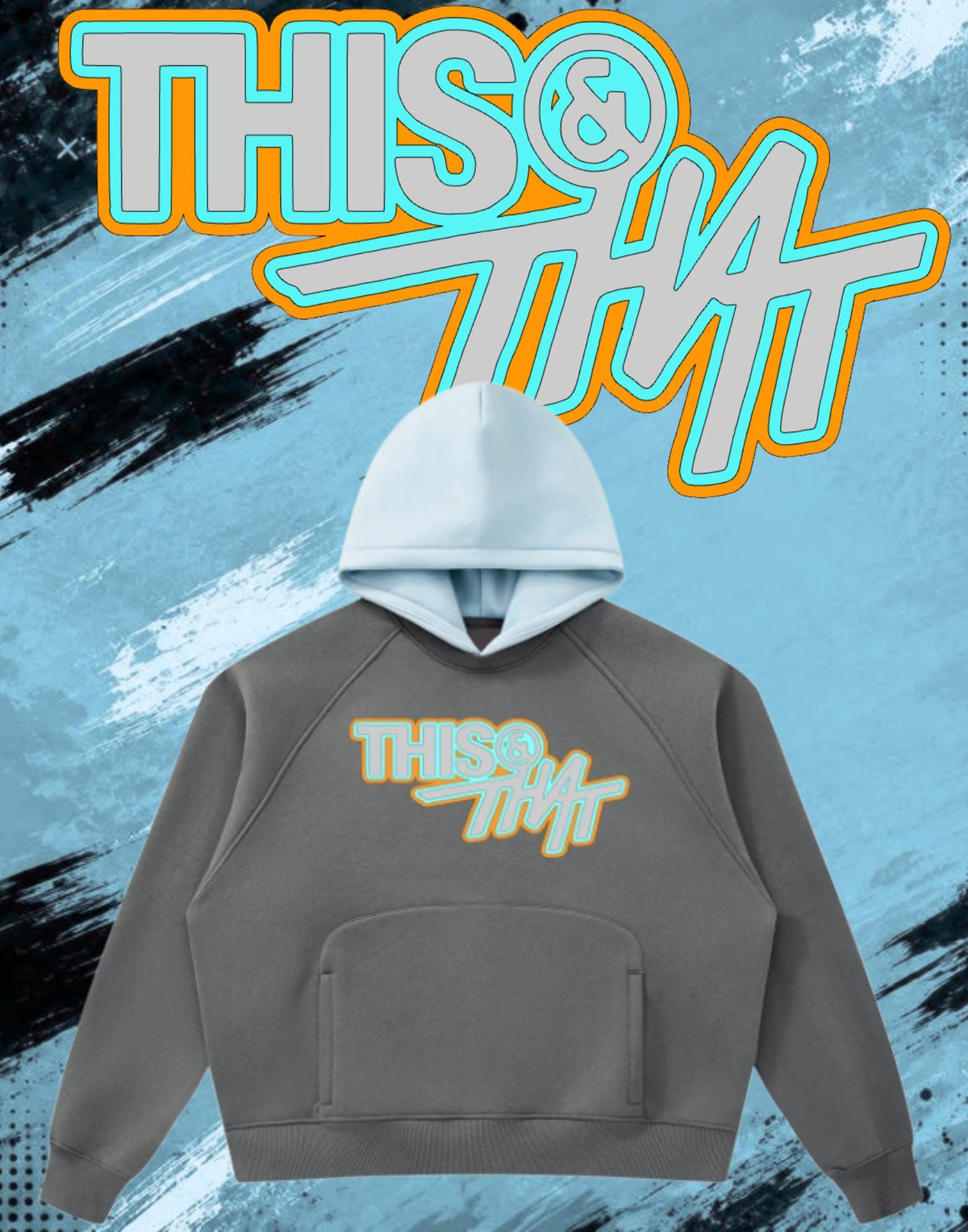 Stray Kids Han Inspired “THIS AND THAT” Cropped Hoodie | K-Pop Streetwear | Fan Made Hoodie | Concert Outfit | K-Pop Gift
