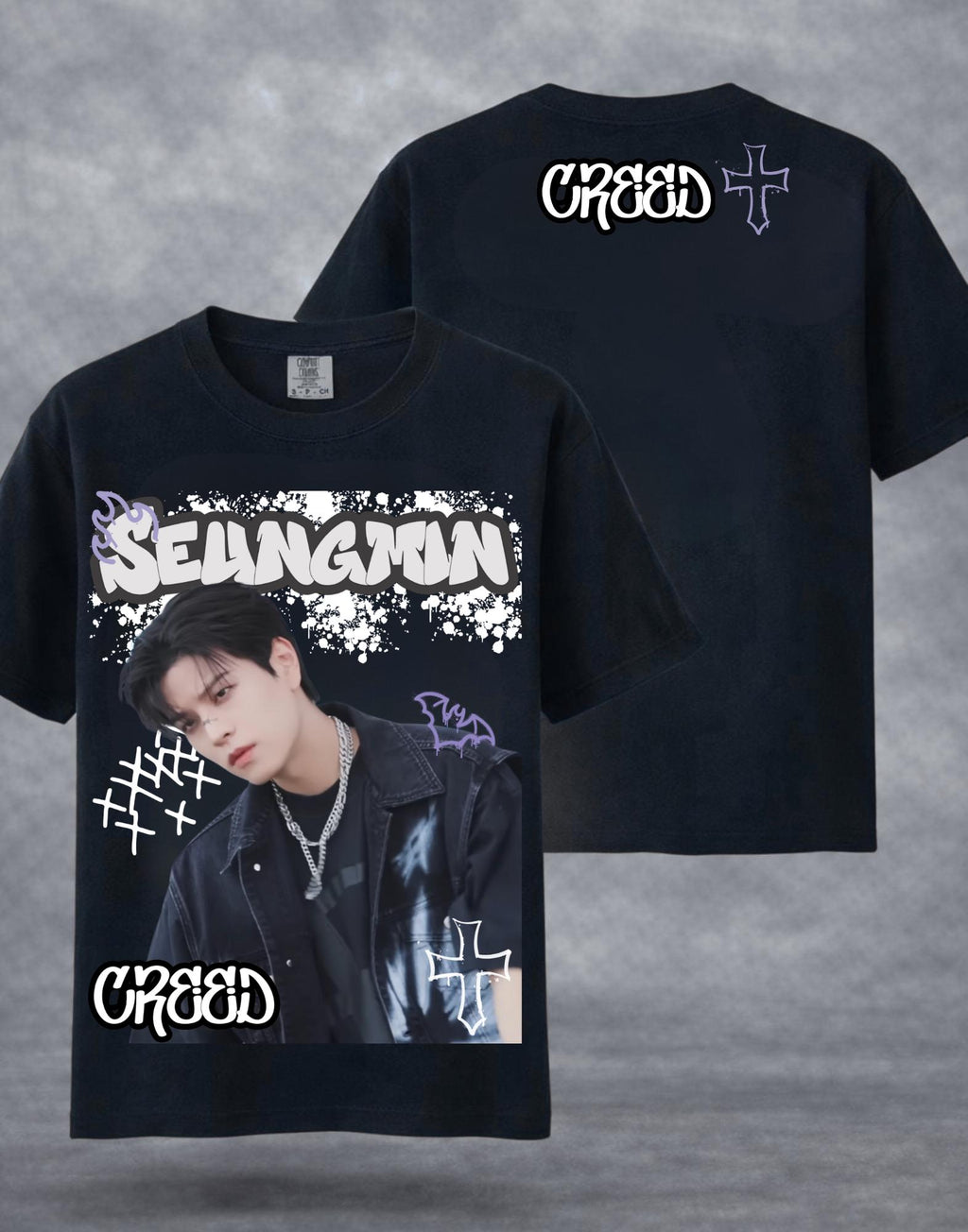 Stray Kids Creed MV Graphic Tee, Kpop Concert Fan Shirt