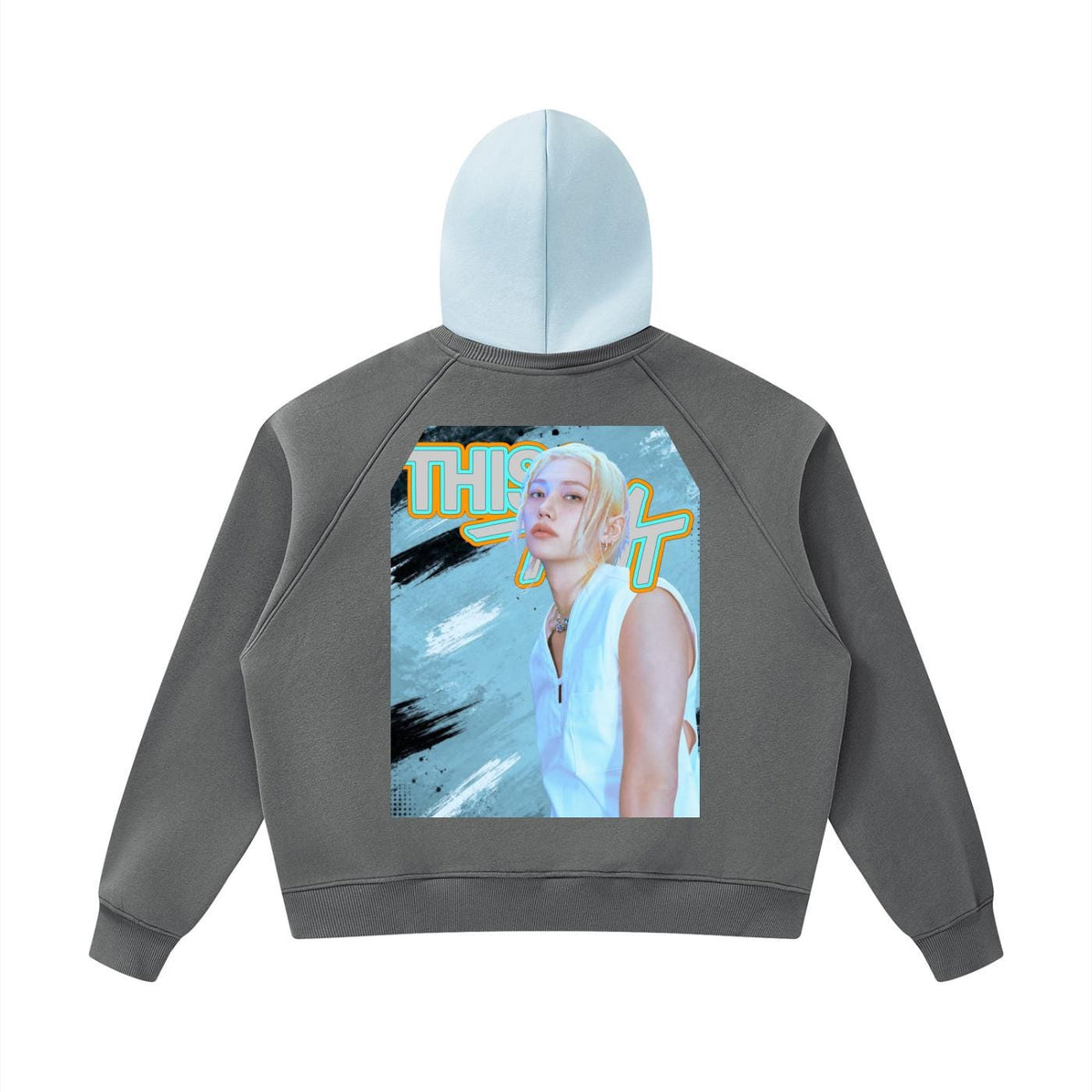 Stray Kids Felix Inspired “THIS AND THAT” Cropped Hoodie | K-Pop Streetwear | Fan Made Hoodie | Concert Outfit | K-Pop Gift